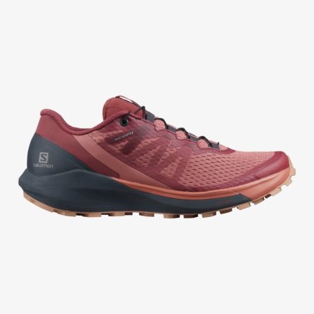 Scarpe Trail Running Salomon SENSE RIDE 4 Donna Rosse IT 4-Y32